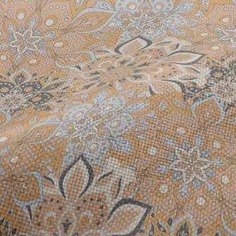 Beautiful And Generous Flowers Performance Linen