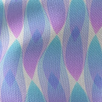 Gradient Color Block Waterproof Canvas