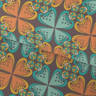 Childlike And Cute Damask Waterproof Oxford