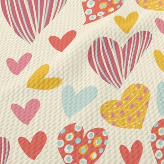 Love Lines Dots Birdseye Piqué