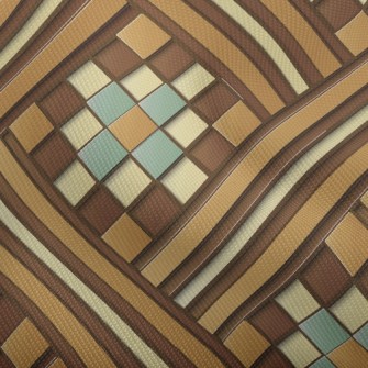 Stacked Cross Lines Dobby