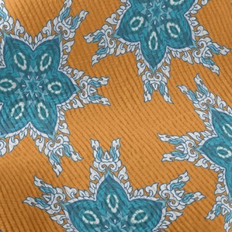 Gorgeously Embellished Damask Standard Corduroy