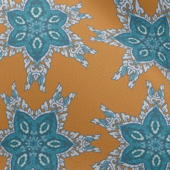 Gorgeously Embellished Damask Chiffon
