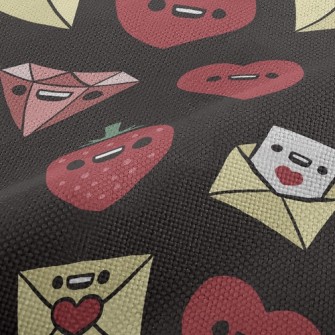 Cute Emoticon Heart Performance Linen