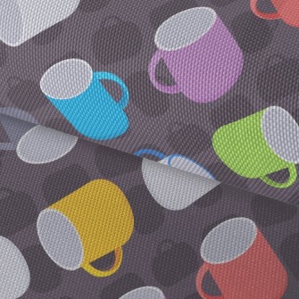 Colorful Cups Waterproof Oxford