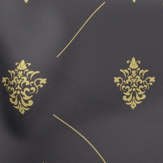 Exquisite And Elegant Damask Stretch Ponte