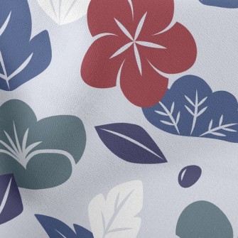 Elegant Japanese Flowers Stretch Ponte