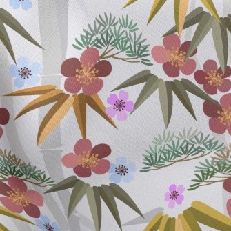 Sakura Japanese Bamboo Stretch Ponte