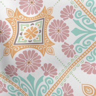 Simple And Beautiful Damask Stretch Ponte