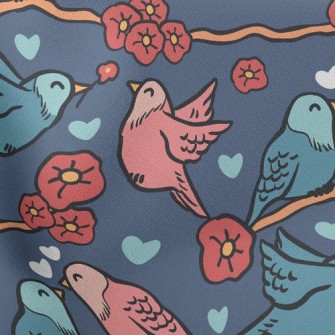 Birds In Love Stretch Ponte