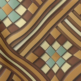 Stacked Cross Lines Stretch Ponte