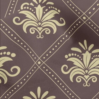 Classical Floral Satin Micro Fleece