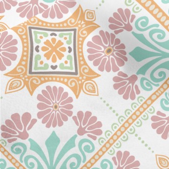 Simple And Beautiful Damask Micro Fleece