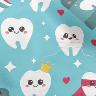 Shiny And Ever-changing Teeth Micro Fleece