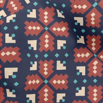 Square Arrow Splicing Micro Fleece
