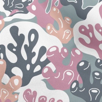 Colorful Coral Micro Fleece