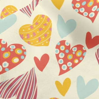 Love Lines Dots Micro Fleece