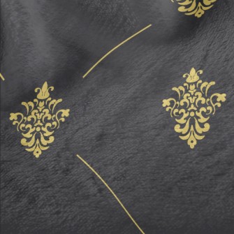Exquisite And Elegant Damask Minky