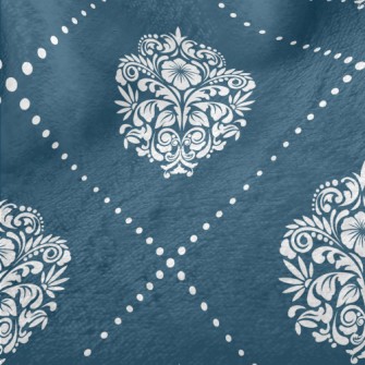 Noble And Gorgeous Damask Minky