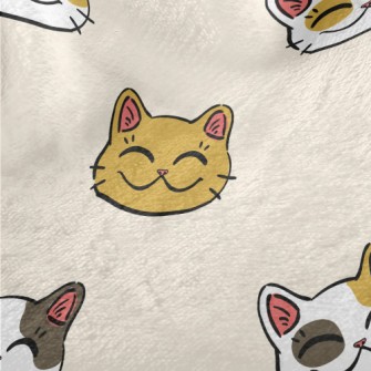 Curved Eyes Cat Minky