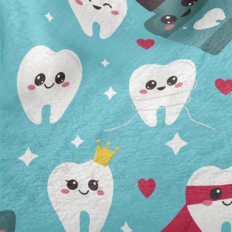 Shiny And Ever-changing Teeth Minky