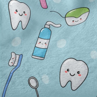 Take Good Care Of Your Teeth Minky