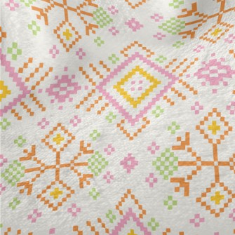 Pink Ethnic Style Minky
