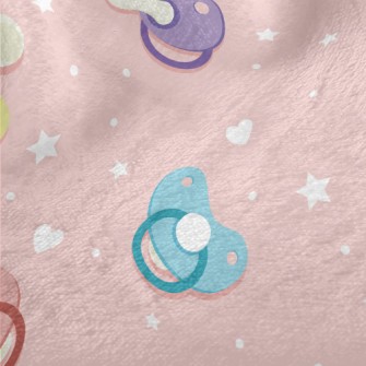 Colorful Baby Pacifier Minky