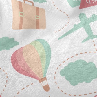 Travel Around The World Minky