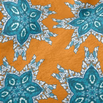 Gorgeously Embellished Damask Minky