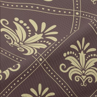 Classical Floral Satin Piqué