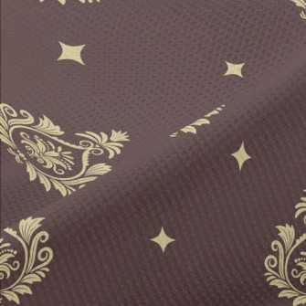 Royal Shiny Damask Piqué