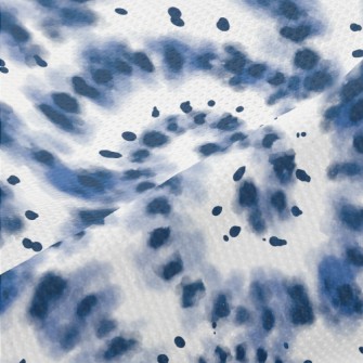 Misty Swirl Pattern Piqué