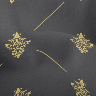 Exquisite And Elegant Damask Lightweight Performance Linen