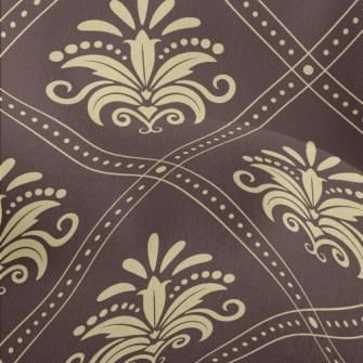 Classical Floral Satin Lightweight Performance Linen