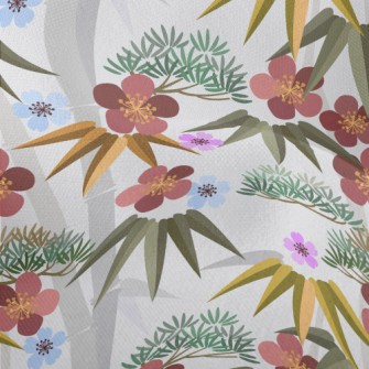 Sakura Japanese Bamboo Lightweight Performance Linen
