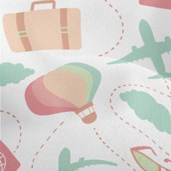 Travel Around The World Lightweight Performance Linen