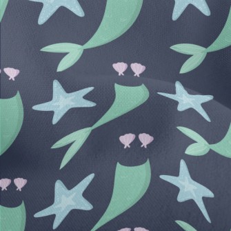 Playful Mermaid Clothes Lightweight Performance Linen