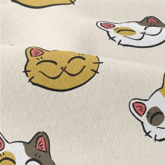 Curved Eyes Cat Modern Jersey