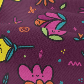 Childlike Shy Flowers Modern Jersey