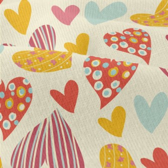 Love Lines Dots Modern Jersey