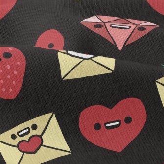 Cute Emoticon Heart Modern Jersey