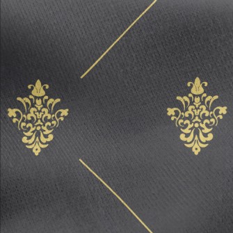 Exquisite And Elegant Damask Jersey Backed Fleece