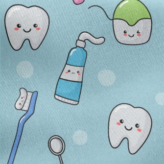 Take Good Care Of Your Teeth Jersey Backed Fleece