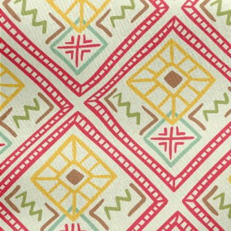 Weird Tile Map Jersey Backed Fleece