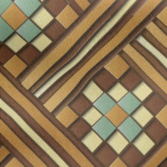 Stacked Cross Lines Jersey Backed Fleece
