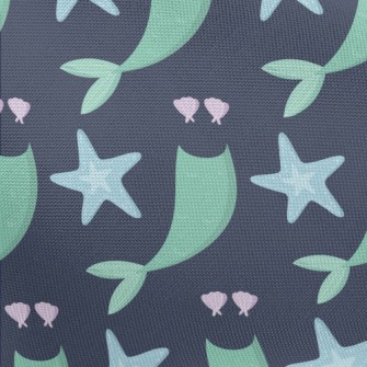 Playful Mermaid Clothes Pongee