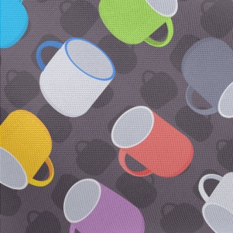 Colorful Cups Pongee