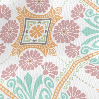 Simple And Beautiful Damask Stretch Jersey