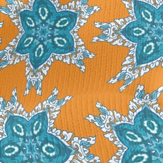 Gorgeously Embellished Damask Stretch Jersey